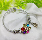 1 Piece Imported Elegant Multicolor Stone Charm Pandora Bracelet | Best Quality Bracelet For Girls &amp; Women