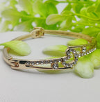 Imported Adjustable Heart-Link Crystal Bracelet – Elegant Sparkle Redefined | Best Quality Artificial Bracelet For Girls &amp; Women | Bracelet For Every Occasion | Elegant Design