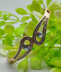 Imported Adjustable Infinity Charm Bracelet with Crystal Accents | Best Quality Artificial Bracelet For Girls &amp; Women | Imported Glamour for Every Occasion