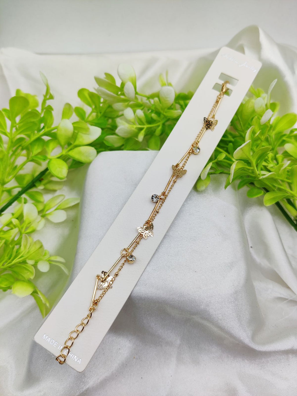 Imported Elegant Adjustable Charm Bracelet - Imported Elegance | Best Quality Artificial Bracelet For Girls &amp; Women | for Every Occasion - Random Design