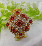 Imported Elegant Crystal Studded Bracelet | Regal Crystal Bracelet | Adjustable Bracelet – Best Quality Artificial Bracelet For Girls &amp; Women - Random Color