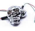 Universal Skull Head LED Turn Signal Indicators – Set of 2/4 for Motorcycles 125cc and 70cc all bikes