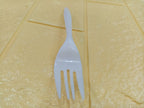 24pcs Imported Disposable Plastic Fork Party Cutlery Fork Birthday Party Tableware for Cake Dessert (Mixed colour)