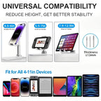 Foldable &amp; Adjustable Mobile Phone and Tablet Stand | Flexible Desktop Mount &amp; Lazy Bracket Support for All Devices (Random Color)