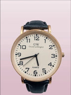 Family Gift Pack of 3 Watches | Best Quality Watches | Daniel Wellington Watch + LG Quartz Watch + Apple Logo Digital Watch | Watches ( Without Box ) (Random Color)
