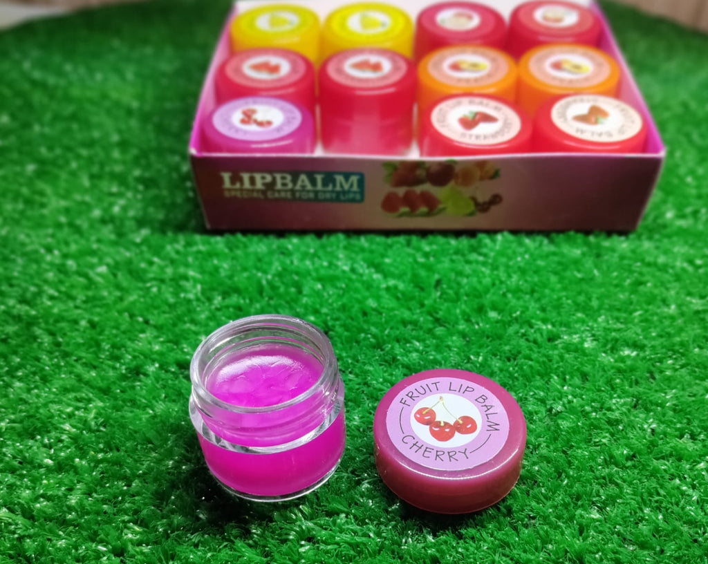 Fruity Delight Lip Balm, Glossy Finish for Soft, Hydrated Lips ( Random Color )