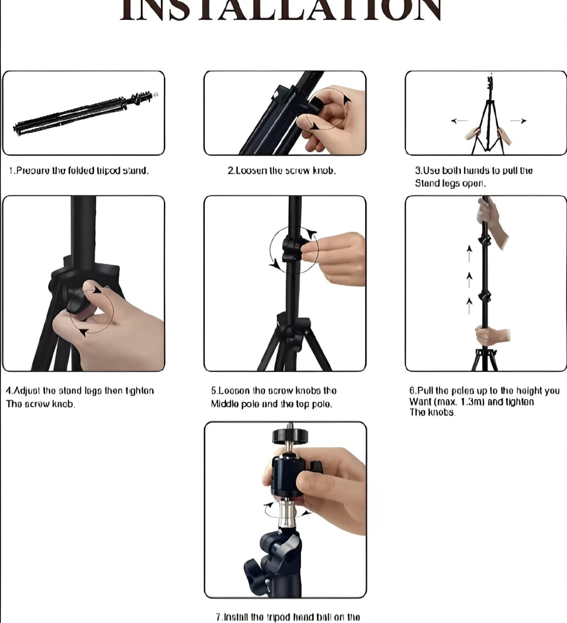 26CM LED Ring Light with Mobile Holder, 7ft Tripod Stand, 3 Light Colors, Dimmable USB Selfie Ring Light for Videography and Photography