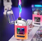 Electric Lighter - Charging Lighter Creative Personality - Cigarette Lighter | Electric Rechargeable Cigarette Lighter ( Random Color )