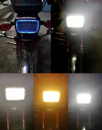 5 function Led head light | 15 led fog bike headlight beam for cg 125 and all 70cc bikes | Best Quality Headlight