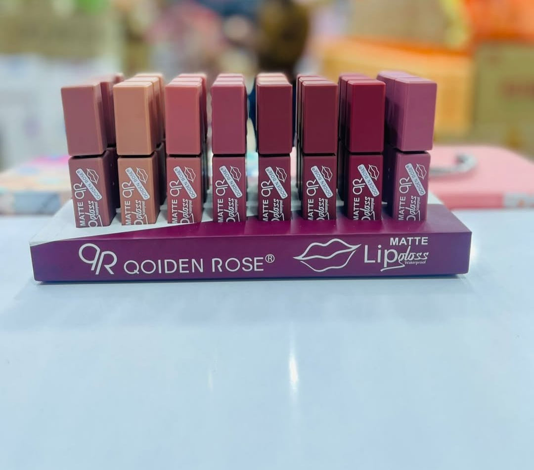 Pack of 3 High Pigment Matte Lipgloss | Non-Sticky Lip Gloss | Moisturizing &amp; Hydrating Lips