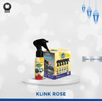 Pack of 12 Klink Protectant Rose Dashboard Polish | Best Quality Dashboard Shining Spray 70ml