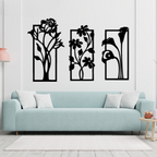 3d Flower Frame wall Art  | Wooden Flower Frame wall Art  | Wall decoration | Decor For Home Wall Decoration Attractive Wooden Wall Art