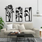 3d Flower Frame wall Art  | Wooden Flower Frame wall Art  | Wall decoration | Decor For Home Wall Decoration Attractive Wooden Wall Art