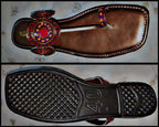 Kolhapuri Slipper Design No. 25-80 – Elegant Brown Handcrafted Footwear (With Box )