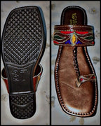 Kolhapuri Slipper Design No. 25-81 – Timeless Brown Traditional Footwear (With Box )