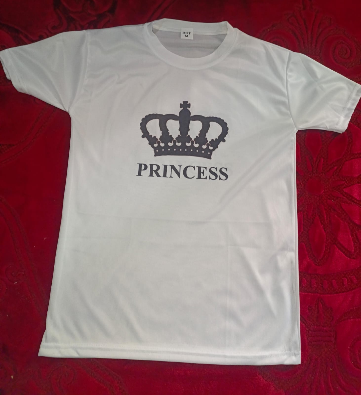 Stylish White T-Shirt with Cute Design – Best Quality T-Shirts For Girls | T-Shirt For Women | Printed T-Shirts - Princes T-Shirts  | Princes Design T-Shirt