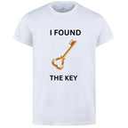Combo Of My Heart &amp; The Key Style White T-Shirt with Cute Design - Heart &amp; key Design T-Shirts  – Best Quality T-Shirts For Girls | T-Shirt For Women - T-Shirt For Men