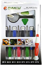 Baku 11 Pcs BK- 8600 Stainless Steel Precision Screwdriver Tool Kit Set For Mobile Laptop Repairing