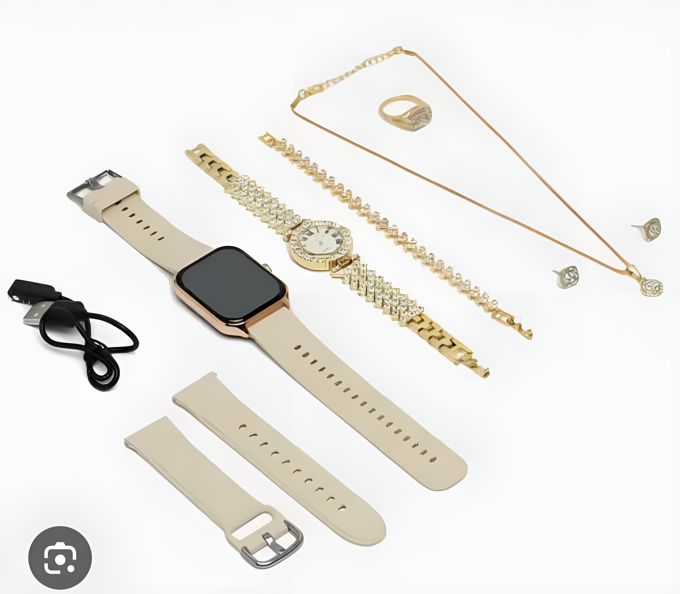 A58 Plus 6 in 1 - Smartwatch For Women | Best Quality Smart Watch For Girls | Perfect For Gift