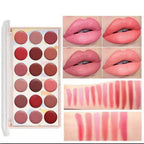 Moccallure Professional 18-Colors Lipstick Kit – Long-Lasting, Hydrating &amp; Compact | Unisex Makeup Set