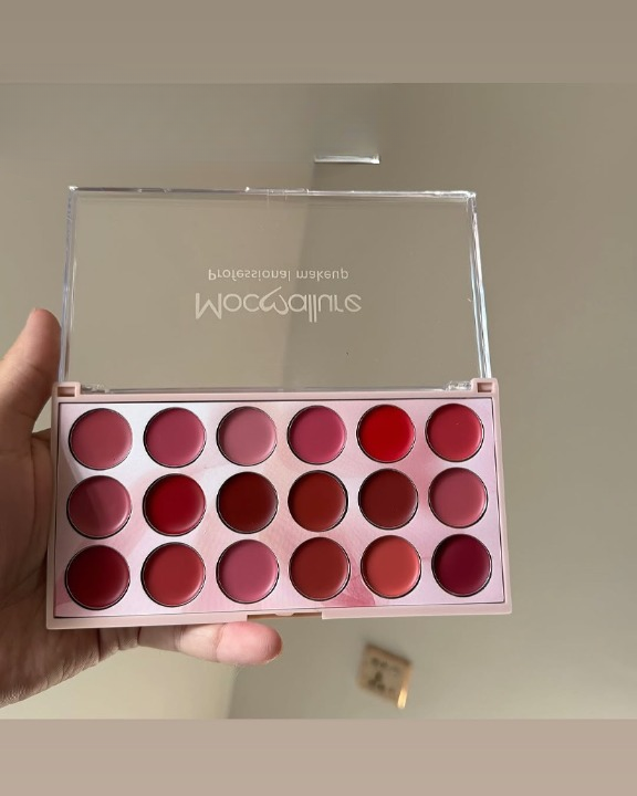 Moccallure Professional 18-Colors Lipstick Kit – Long-Lasting, Hydrating &amp; Compact | Unisex Makeup Set