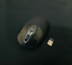Computer / Laptop Mouse COBY Gel-Tech Anti-Stress Silicon Optical Wireless Mouse - (3-Button | Laser Optical | Wireless Range up to 9ft)