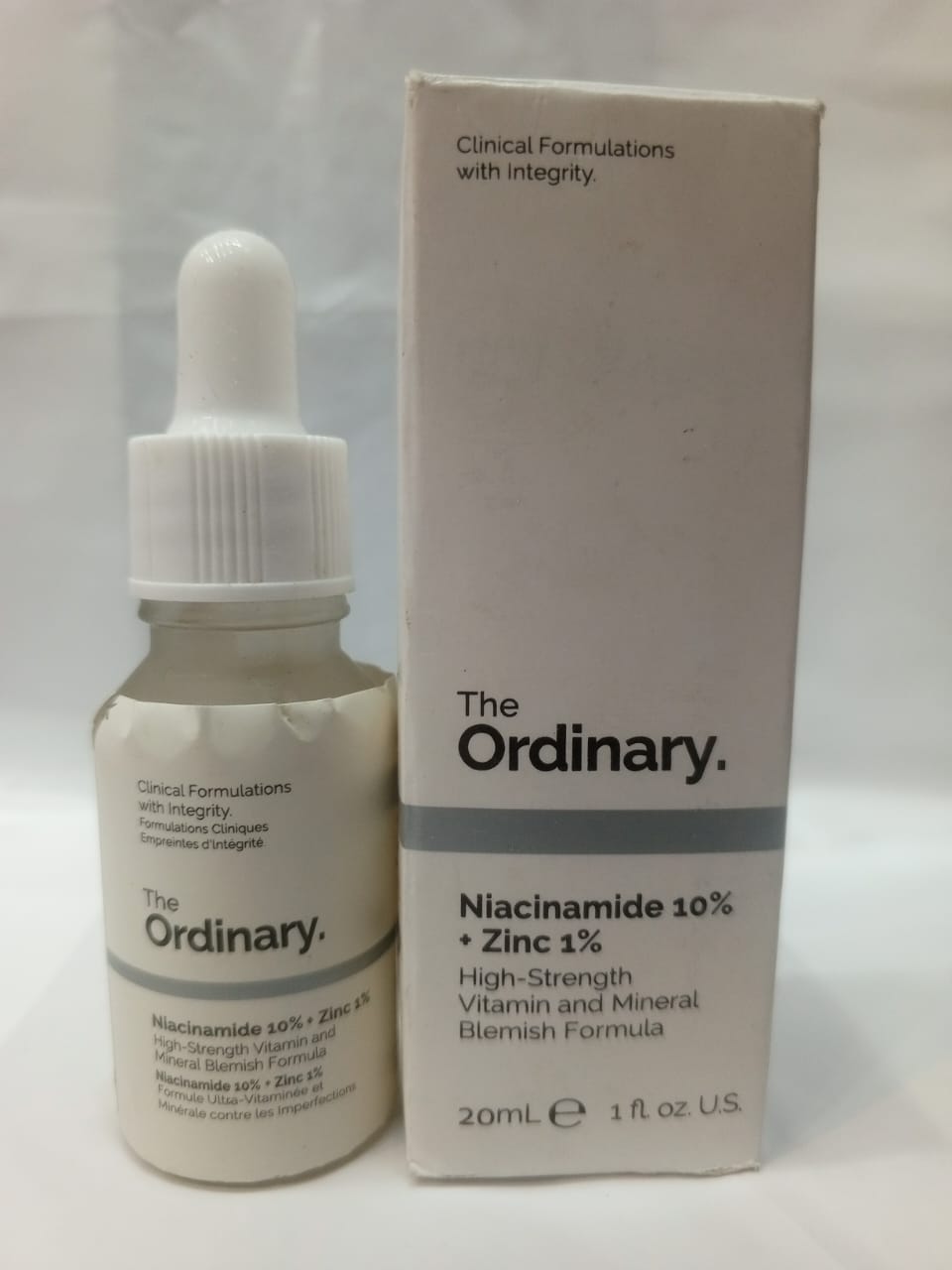 The Ordinary Niacinamide 10% + Zinc 1% Serum – 30ml High-Strength Vitamin &amp; Mineral Blemish Formula for Oil Control, Skin Brightening, and Clear, Radiant Complexion