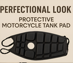 Universal Waterproof Motorcycle Fuel Tank Cushion – Premium Relaxer Tanki Pad &amp; Protective Cover for All Bikes | Anti-Slip, Shock-Absorbing, Weather-Resistant Pad for Comfortable Riding on Any Terrain