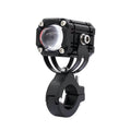 Universal Motorcycle LED Auxiliary Headlight – High/Low Beam Super Bright Fog &amp; Driving Light with Waterproof IP65 Spotlight for All Bikes and Weather Conditions