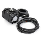 Universal Motorcycle LED Auxiliary Headlight – High/Low Beam Super Bright Fog &amp; Driving Light with Waterproof IP65 Spotlight for All Bikes and Weather Conditions