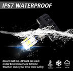 M6 LED Universal Headlight with Fan for All Bikes | universal fitting 3 function High/Low and flasher light