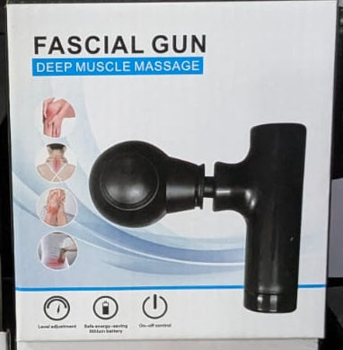 Mini Rechargeable Fascial Gun – Portable Deep Muscle Massager for Pain Relief and Relaxation - Random Color