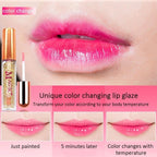 Magic Glossy Lip Oil | Color Changing Lip Gloss | Personalized Tint | Deep Hydration | Non-Sticky Shine | Lip Oil, Liquid Glossy Finish