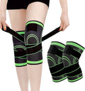1 Pc Knee Support Patela Belt Elastic Bandage Tape Sport Strap Straps Knew Pad Protector Band For Knee Brace (random color)
