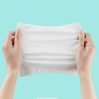 Disposable Face Towel – 70 Pcs Ultra Soft, Thickened Cotton Tissues | Lint-Free, Multi-Purpose Facial Dry Wipes for Skincare, Makeup Removal &amp; Cleansing