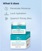 DE-HOI Moisturizing Cream, 100g, Rejuvenated, Refreshed, Brightening