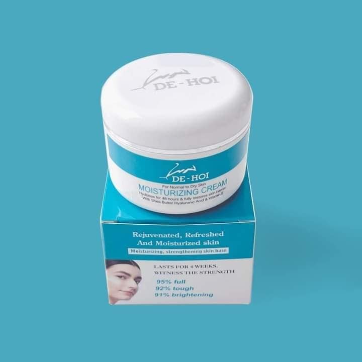 DE-HOI Moisturizing Cream, 100g, Rejuvenated, Refreshed, Brightening