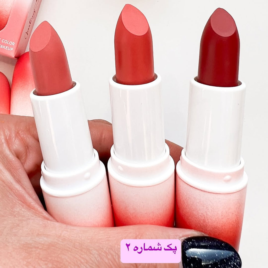 Color Castle High Coverage &amp; Long Lasting Lipstick [Pack of 3] | Color castle lipsticks Pack