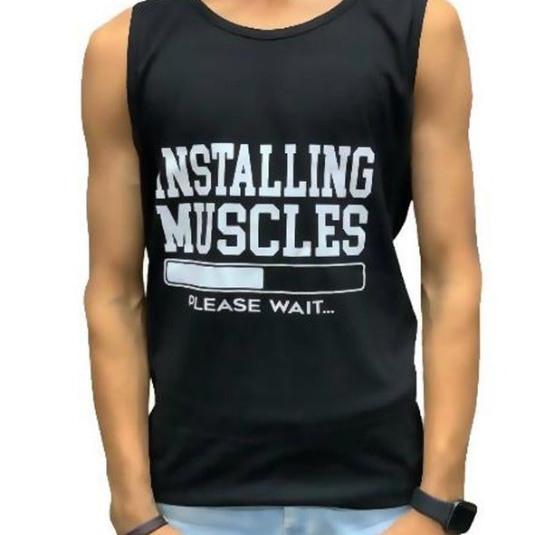 [Pack of 3] Men’s Fitness Gym Sandos for Men Sleeve less for Men Top Fashion Wear Shirt Hoodie Sleeve less for Men