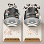 Universal Vacuum Magnetic Suction Cup Stand | Double-Sided Folding Swivel Phone Holder