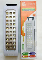 HG Rechargeable Emergency Light – 30 LEDs | Model HG-716 | 1600mAh Battery | Portable Backup Lighting Solution