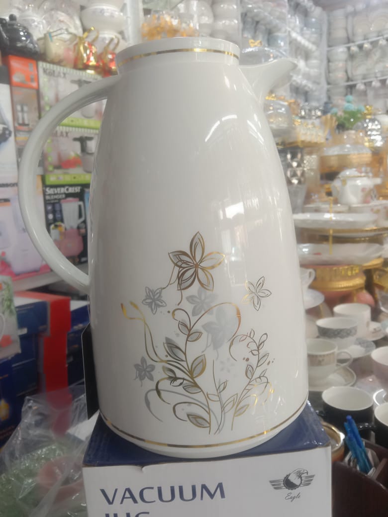 Vacuum Jug original Eagle Company | Chian and Hot and Cool Red Colour Glass | 1.5 &amp; 2 Liter Capacity Available