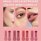 High-Pigment Matte Blush Stick – Long-Lasting, Water-Resistant &amp; Blendable Contour Balm - Random Shades