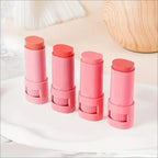 High-Pigment Matte Blush Stick – Long-Lasting, Water-Resistant &amp; Blendable Contour Balm - Random Shades