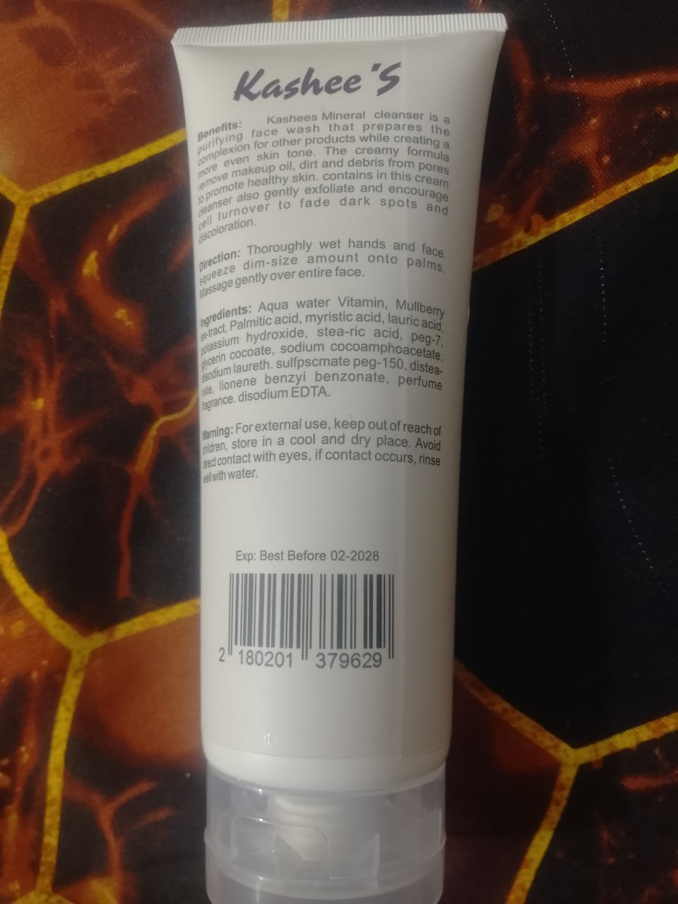 Kashee's Hydrating Mineral Face Wash – Whitening &amp; Brightening Formula - 200ml