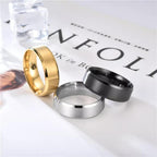 Pack Of 3  gold plated &amp; silver plated band rings For Unisex