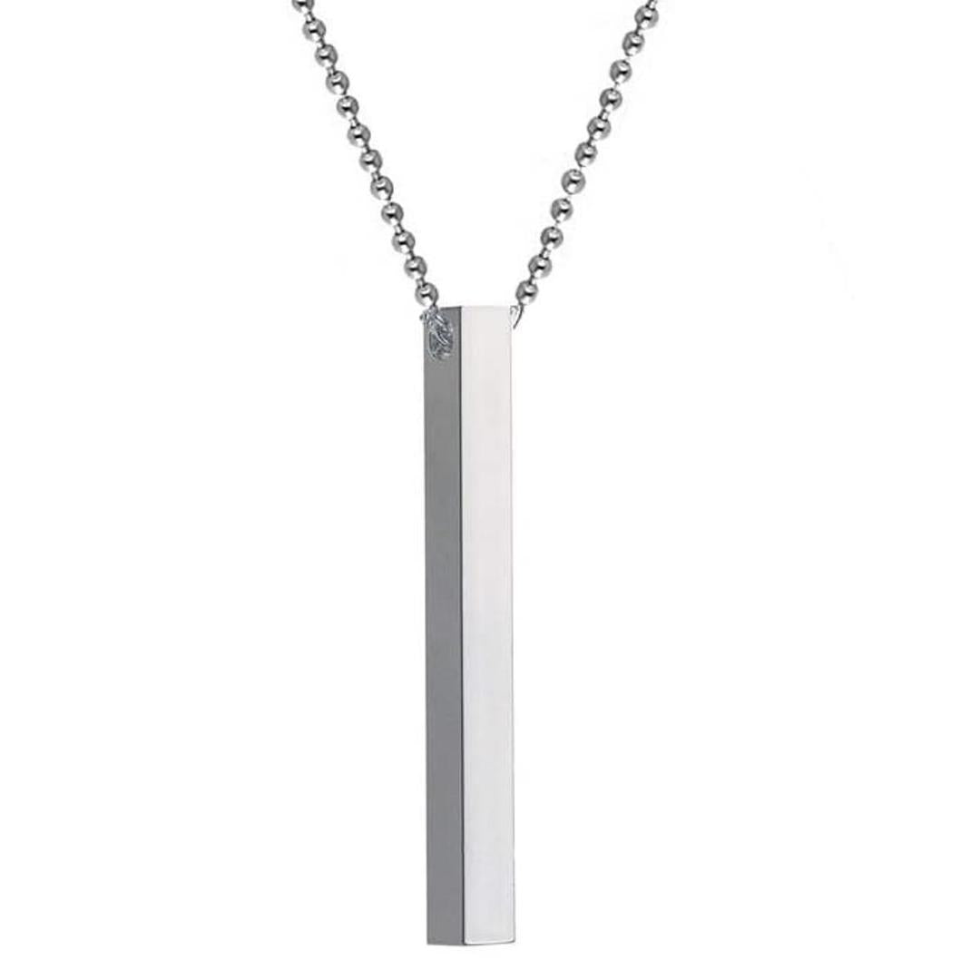 vertical bar Necklace Locket Chain for boys girls neck chain for men with locket Men`s Jeweler Pendant for men Stylish design