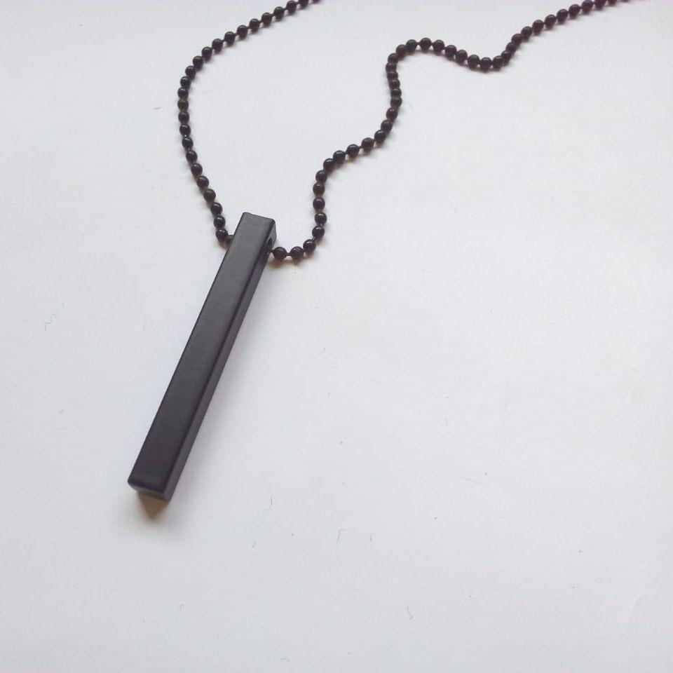 vertical bar Necklace Locket Chain for boys girls neck chain for men with locket Men`s Jeweler Pendant for men Stylish design