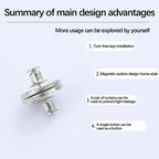 Curtain Pins, Curtain Tiebacks, Magnetic, Gap Resistant, Lace | Curtains, Curtain Accessories, Fasteners | Curtains Button Magnet