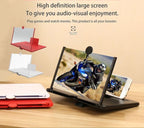 F3 Mobile Screen Magnifier | Enlarged Mobile Screen Amplifier Large Screen Eyes Protection - Size 220x180x9CM (Random Color)